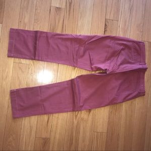 Lightly worn J. Crew maroon khaki pants!